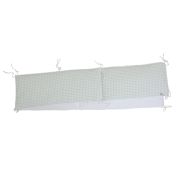Protectie patut Childhome 35x340 cm Jerse Muselina Verde ERFCH-CCPPJVF