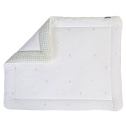 Salteluta de joaca Childhome 75x95 cm Jerse Muselina Verde ERFCH-CCPMJVF