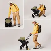 Scoica auto Doona i i-Size Desert Green 2 in 1 ERFSP350-20-042-041