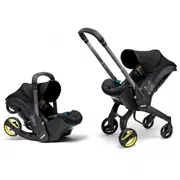 Scoica auto Doona i i-Size Nitro Black 2 in 1 ERFSP350-20-033-041