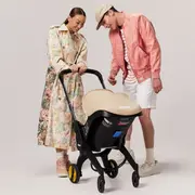 Scoica auto Doona i i-Size Sahara Sand 2 in 1 ERFSP350-20-043-041