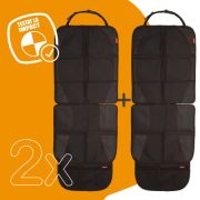 Set 2 protectii bancheta Diono Ultra Mat Black ERFD40243