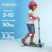 Trotineta Yvolution Y Glider Nua Green ERFYV-101263