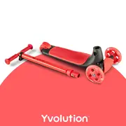 Trotineta cu 3 roti Yvolution Y Glider Kiwi Red ERFYV-101258