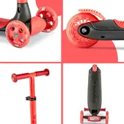 Trotineta cu 3 roti Yvolution Y Glider Kiwi Red ERFYV-101258