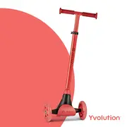 Trotineta cu 3 roti Yvolution Y Glider Kiwi Red ERFYV-101258