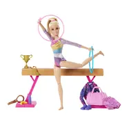 BARBIE PAPUSA BARBIE YOU CAN BE GIMNASTA BLONDA VIVMTHRG52