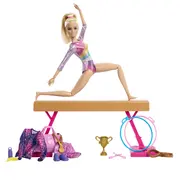 BARBIE PAPUSA BARBIE YOU CAN BE GIMNASTA BLONDA VIVMTHRG52