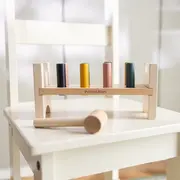 Banc de lucru, Petite&Mars, Big Bang Wood of Mars, 12 luni+, Multicolor BYN610729