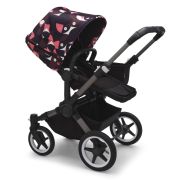 Capotina carucior Bugaboo Donkey 5 Animal Explorer Pink Red ERFBG100003030