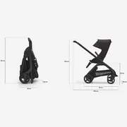 Carucior Bugaboo Dragonfly Black Forest Green ERFBG100176026