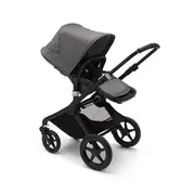 Carucior Bugaboo Fox 2 Complete Black Grey Melange 2 in 1 ERFBG230122GM02