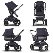 Carucior Bugaboo Fox 3 Classic Graphite Dark Navy 2 in 1 ERFBG2306010031