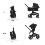 Carucior Bugaboo Fox 5 Graphite Midnight Black 2 in 1 ERFBG100051055