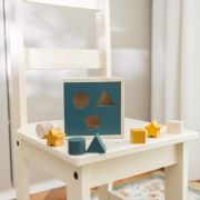 Cub de activitati, Petite&Mars, Gravity Wood of Mars, Cu 12 piese, 12 luni+, Multicolor BYN610730