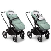Husa de picioare universala carucior Bugaboo Pine Green ERFBG2306010071