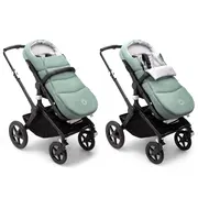 Husa de picioare universala carucior Bugaboo Pine Green ERFBG2306010071