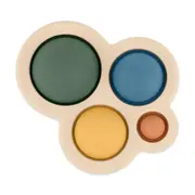 Jucarie senzoriala, Petite&Mars, Chill out, Din silicon, 11 cm, 6 luni+, Verde BYN605817