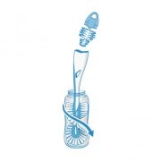 Perie Nuk Twist 2 in 1 pentru biberoane si tetine ERFMAR-N21504