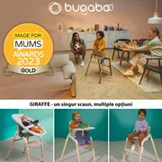 Scaun Bugaboo Giraffe White ERFBG200001001