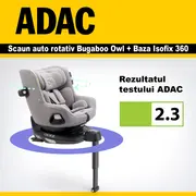 Scaun auto rotativ Bugaboo Owl Black ERFBG400004001
