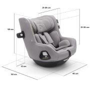 Scaun auto rotativ Bugaboo Owl Grey ERFBG400004003