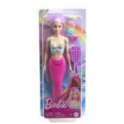 BARBIE PAPUSA SIRENA CU PAR MOV SI COADA ROZ VIVMTHRR00
