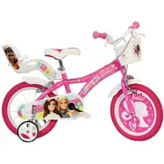 Bicicleta copii dino bikes 14' barbie hubdb-614g-02ba