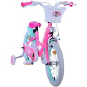 Bicicleta pentru copii - Barbie - Fete - 16 inch - Roz - Doua frane de mana Volare VLR31655-SAFW BBJVLR31655-SAFW_Roz