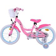 Bicicleta pentru copii - Disney Princess- Fete - 16 inch - Roz - Doua frane de mana Volare VLR21581-SAFW BBJVLR21581-SAFW_Roz