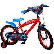 Bicicleta pentru copii - Ultimate Spider-Man - Baieti - 16 inch - Albastru-Rosu - Doua frane de mana Volare VLR21638-SAFW BBJVLR21638-SAFW_Albastru/Rosu