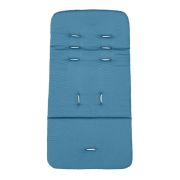 Carucior sport, Petite&Mars, Royal, Include husa pentru scaun, husa pentru picioare, geanta pentru scutece si capotina extensibila, Cu fereastra, Impermeabila, Cu SPF 50, Aluminiu, 0-22 kg, 111 x 57 x 86 cm, Ocean Blue BYN466500+566830