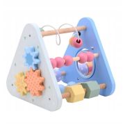 Centru de activitati, Joueco, Triunghi, Cu numaratoare, Cu sortator, 12 luni+, Multicolor BYN80153
