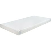 Protectie saltea, Bubaba, Impermeabila, Pentru patut de dimensiunea 120x60 cm, Din poliuretan, Spalare la 95 grade, 0 luni+, White BYN5741
