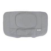 Set 3 perne ergonomice, BBluv, Ergo, Pentru cap, gat si trunchi, 8 functii, Inclinare 12 grade, Cu husa detasabila si lavabila, 0 luni+, Grey BYNBBL-B0167