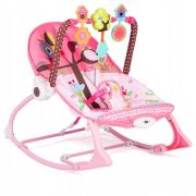 Balansoar 3 in 1 cu vibratii ricokids 7303, roz edeedi7303