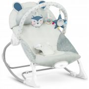 Balansoar cu vibratii ricokids 7308 - gri edeedi7308