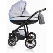 Carucior vessanti crooner 3 in 1 - blue/gray edeedi3in1bb-224blue
