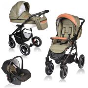 Carucior vessanti crooner 3 in 1 - petrol edeedi3in1bb-213petrol
