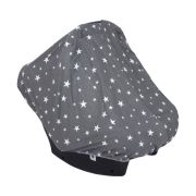 Husa protectie scoica auto Grey Stars SeviBebe BBKSEV_237-13