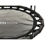 Leagan pentru copii rotund, tip cuib de barza, suspendat, 100 cm, ecotoys mir6300 - negru edeedimir6300