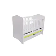 Patut vessanti como cu sertar - alb cu verde ededcs_d134