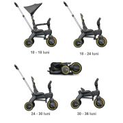 Tricicleta Doona Liki Trike S1 Grey Hound ERFSP510-99-030-041
