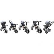 Tricicleta cu pedale 3 in 1 r-sport t3 - gri edeedit500(t3)gri