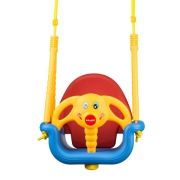 Leagan convertibil 3 în 1 ecotoys - albastru cu rosu edesw-0101