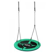 Leagan tip cuib pentru copii xxl, 95 cm, 150 kg, neo-sport 1001, verde edeedi1001
