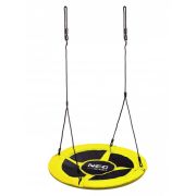 Leagan tip cuib pentru copii xxl, 95 cm, 150 kg, neo-sport 1003, galben edeedi1003