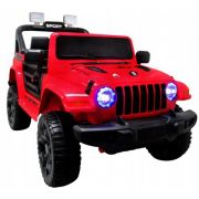 Masinuta electrica cu telecomanda cu baterii si functie de balansare jeep x10 ts-159 r-sport - rosu edeedits-159rosu