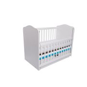 Patut vessanti como balansoar culisant - alb cu albastru + saltea cocos 7 cm edep7dbcl_d150