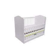 Patut vessanti como balansoar culisant - alb cu verde + saltea cocos 7 cm edep7dbcl_d134
